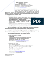 Deped Advisory No. 40, S. 2014 January 24, 2014