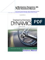 Engineering Mechanics Dynamics 4th Edition Pytel Solutions Manual Full Chapter PDF