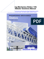 Engineering Mechanics Statics 13th Edition Hibbeler Solutions Manual Full Chapter PDF