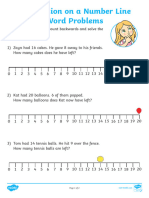 T M 1668501767 Year 1 Subtraction On A Number Line Word Problems Activity Sheets Ver 1