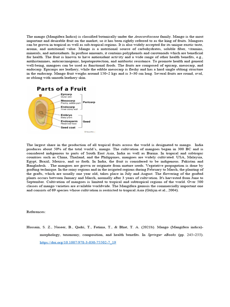 The Mango | PDF