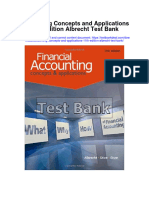Accounting Concepts and Applications 11th Edition Albrecht Test Bank Full Chapter PDF