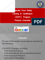 Essential Food Safety Training &amp Certification (EFST) Program ...