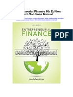 Entrepreneurial Finance 6th Edition Leach Solutions Manual Full Chapter PDF