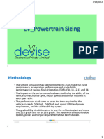 Example Powertrain Sizing