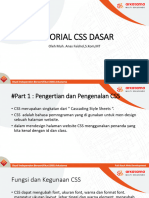 Dasar CSS