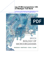 Brock Biology of Microorganisms 13th Edition Madigan Test Bank Full Chapter PDF