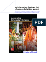 Accounting Information Systems 2nd Edition Richardson Solutions Manual Full Chapter PDF