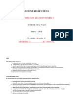 Accounts Scheme Form 3-1