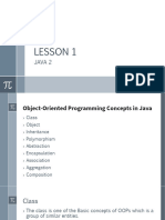 SHS Java 2 Lesson 1