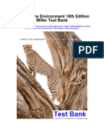 Living in The Environment 18th Edition Miller Test Bank Full Chapter PDF