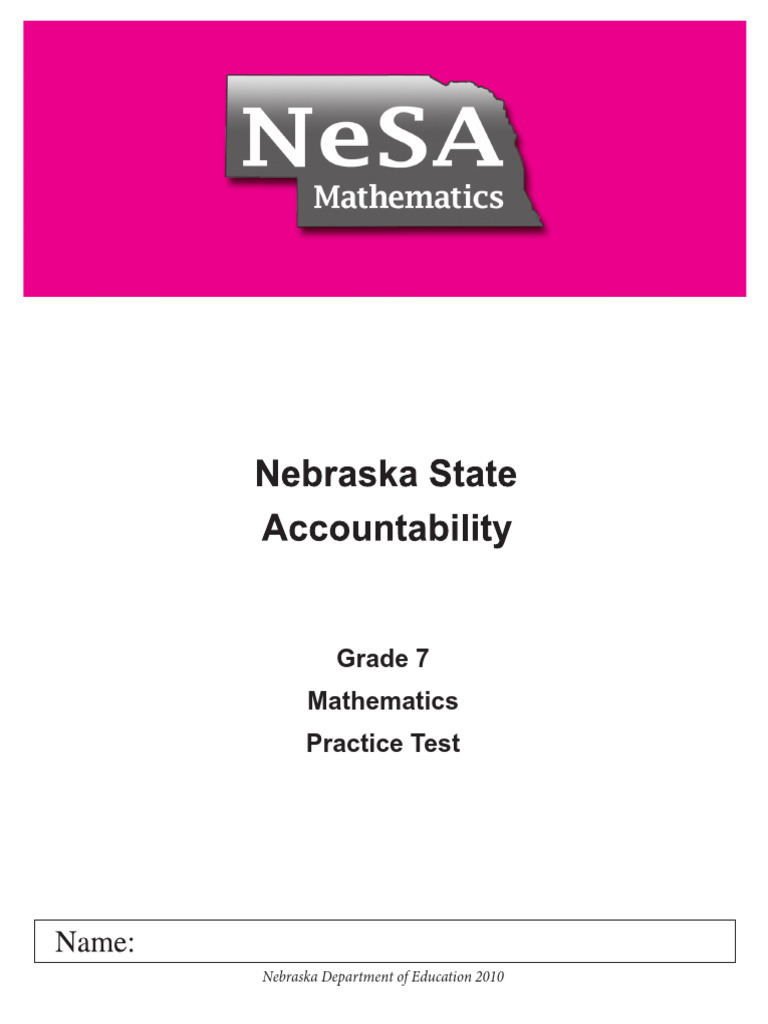 NEG7MathPTPaper120610 231125 221141 | PDF | Teaching Methods & Materials