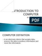 Introduction To Computers-1