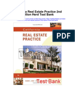 California Real Estate Practice 2nd Edition Herd Test Bank Full Chapter PDF