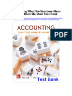 Download Accounting What the Numbers Mean 11th Edition Marshall Test Bank full chapter pdf