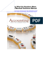 Accounting What The Numbers Mean 9th Edition Marshall Solutions Manual Full Chapter PDF