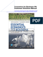 Essential Economics For Business 5th Edition Johnsloman Solutions Manual Full Chapter PDF