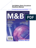 M and B 3 3rd Edition Dean Croushore Solutions Manual Full Chapter PDF