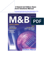 M and B 3 Hybrid 3rd Edition Dean Croushore Solutions Manual Full Chapter PDF