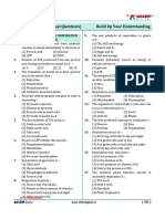 Respiration in Plants