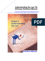 Carpers Understanding The Law 7th Edition Mckinsey Solutions Manual Full Chapter PDF