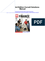 M Finance 3rd Edition Cornett Solutions Manual Full Chapter PDF