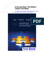 Advanced Accounting 11th Edition Hoyle Test Bank Full Chapter PDF
