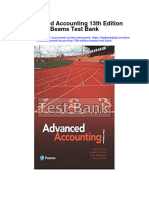 Advanced Accounting 13th Edition Beams Test Bank Full Chapter PDF
