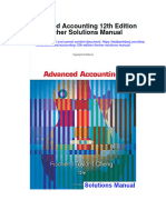 Advanced Accounting 12th Edition Fischer Solutions Manual Full Chapter PDF