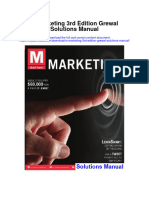 M Marketing 3rd Edition Grewal Solutions Manual Full Chapter PDF