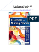 Essentials For Nursing Practice 9th Edition Potter Test Bank Full Chapter PDF