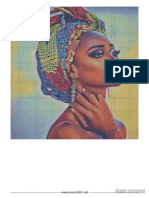 AFRICANA Turbante Colorido - Pixel