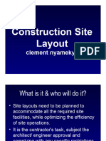 Site Layout, Administrative Area and Construction Area-1