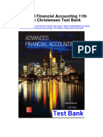 Advanced Financial Accounting 11th Edition Christensen Test Bank Full Chapter PDF