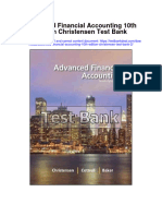 Advanced Financial Accounting 10th Edition Christensen Test Bank 2 Full Chapter PDF