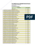 Format Import Nilai Pengetahuan Kelas 9F