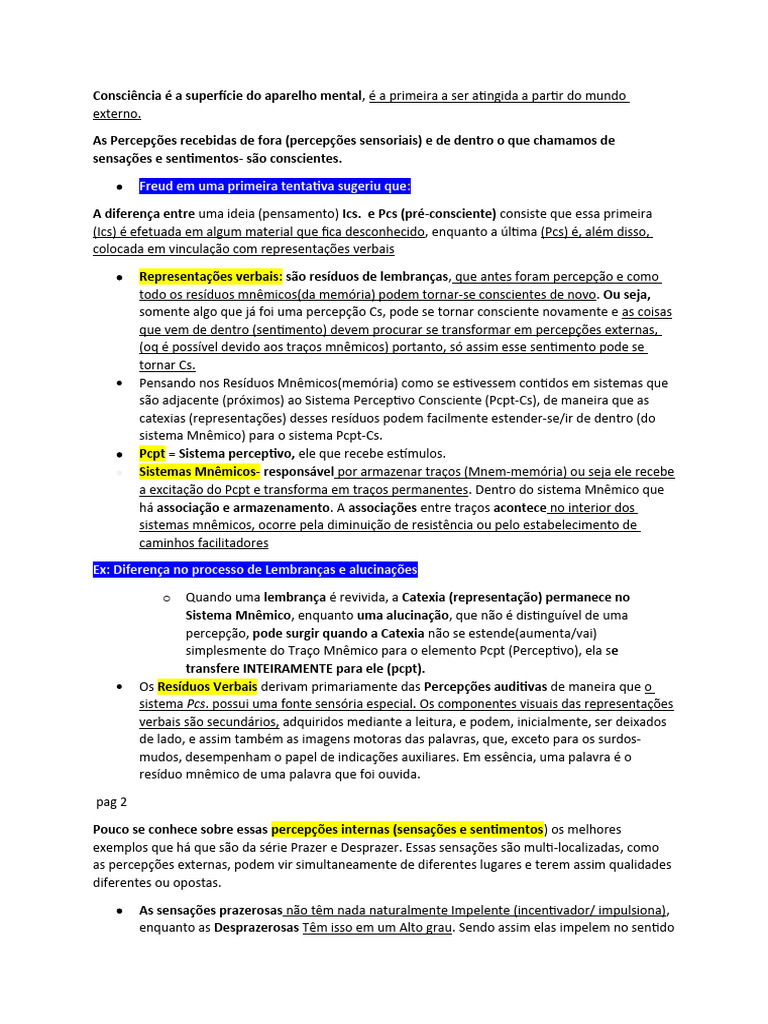 resumo-ego-e-superego-pdf-percep-o-autoimagem