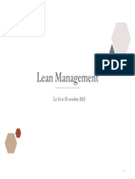 Partie 1 Cours Lean Management Octobre 2023