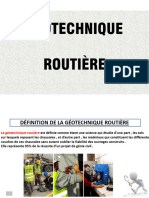 Géotechnique Routière