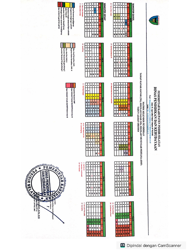 Kalender Pendidikan | PDF