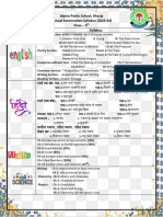 Annual Examination Syllabus CLASS-9th