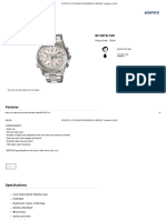 EF-527D-7AV - STANDARD CHRONOGRAPH - EDIFICE - Timepiec