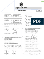 Nomenclature - DPP 04 (Of Lec 06) - Arjuna JEE 2024