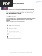 The Technique of Quasi Lossless Compression of The Remote Sensing Image