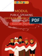 Modul Fixx Public Speaking