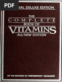 The Complete Book of Vitamins