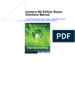 Macroeconomics 9th Edition Boyes Solutions Manual Full Chapter PDF