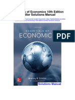 Essentials of Economics 10th Edition Schiller Solutions Manual Full Chapter PDF