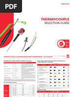 Thermocouple: Selection Guide