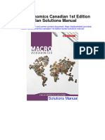 Macroeconomics Canadian 1st Edition Karlan Solutions Manual Full Chapter PDF